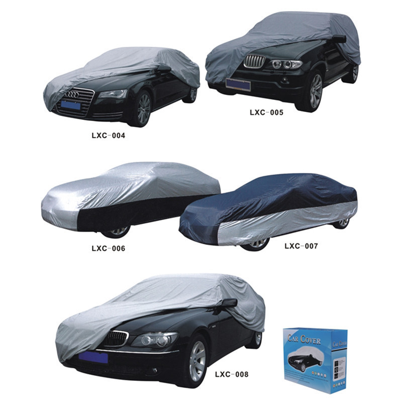 Oxford Cloth Aluminum Film Car Cover with Fleece Lining, Thickened, Rainproof, Snowproof, Frostproof, Sunproof Car Cover