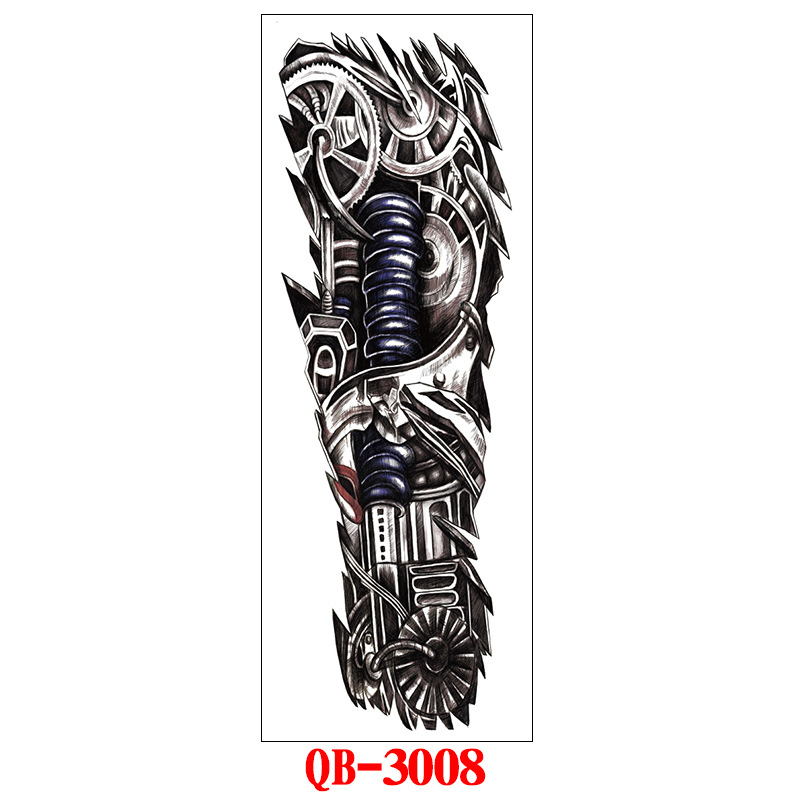 Suministro directo de fábrica pegatinas de tatuaje de brazo completo imagen grande tatuaje pegatinas flor brazo tatuaje pegatinas tatuaje