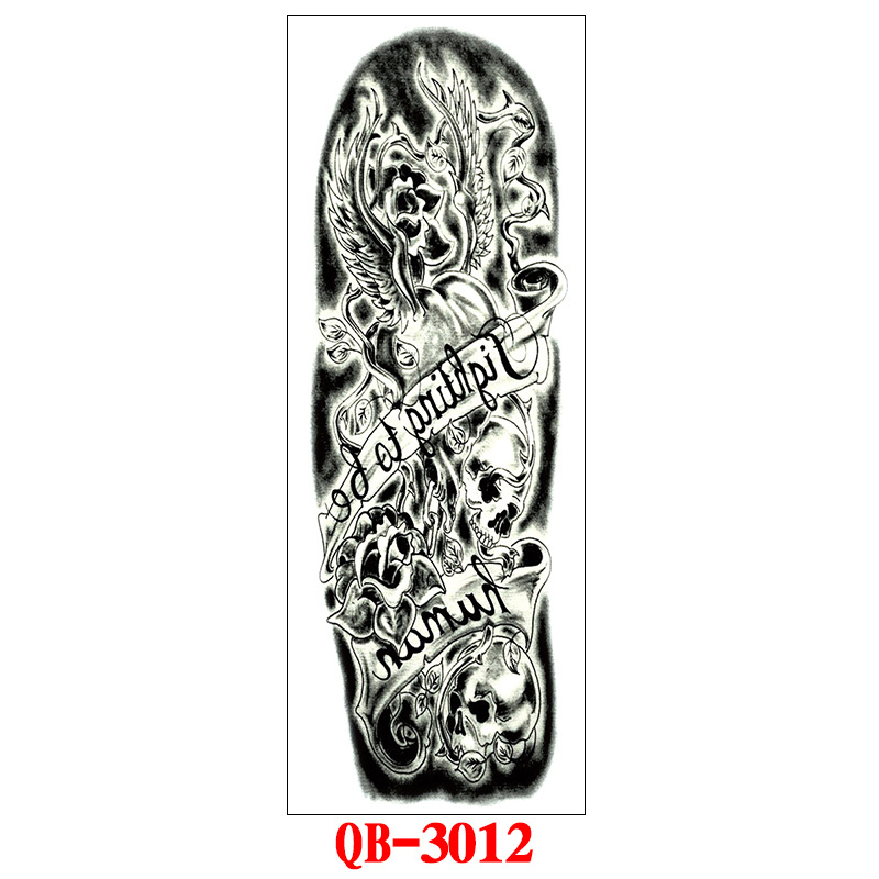 Suministro directo de fábrica pegatinas de tatuaje de brazo completo imagen grande tatuaje pegatinas flor brazo tatuaje pegatinas tatuaje