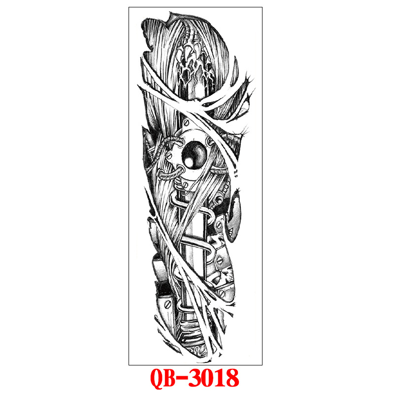 Suministro directo de fábrica pegatinas de tatuaje de brazo completo imagen grande tatuaje pegatinas flor brazo tatuaje pegatinas tatuaje