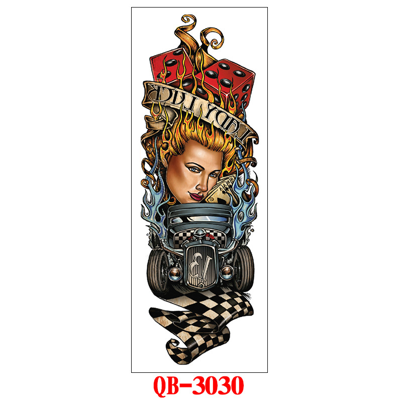 Suministro directo de fábrica pegatinas de tatuaje de brazo completo imagen grande tatuaje pegatinas flor brazo tatuaje pegatinas tatuaje