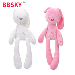 Cute plush long-footed bunny doll baby toy Suri same style baby comfort sleeping doll wholesale