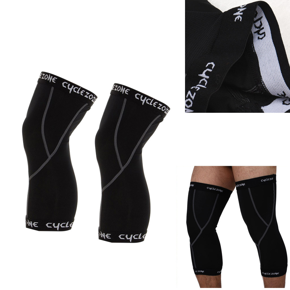 Cycling Knee Pads, Elastic, Antibacterial, Breathable, Outdoor Sports Protective Gear, Leg Sleeves, Sun Protection, Running, Basketball, Football Sports Leg Protectors