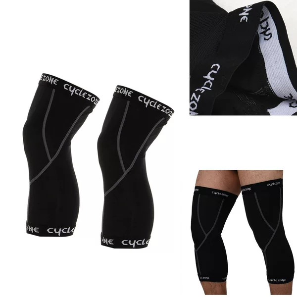 Cycling Knee Pads, Elastic, Antibacterial, Breathable, Outdoor Sports Protective Gear, Leg Sleeves, Sun Protection, Running, Basketball, Football Sports Leg Protectors