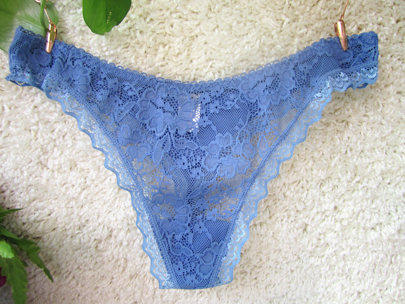 Ropa interior transpirable transparente de encaje caliente de las mujeres de cintura media T de las mujeres pantalones Tanga pantalones de las mujeres cabeza