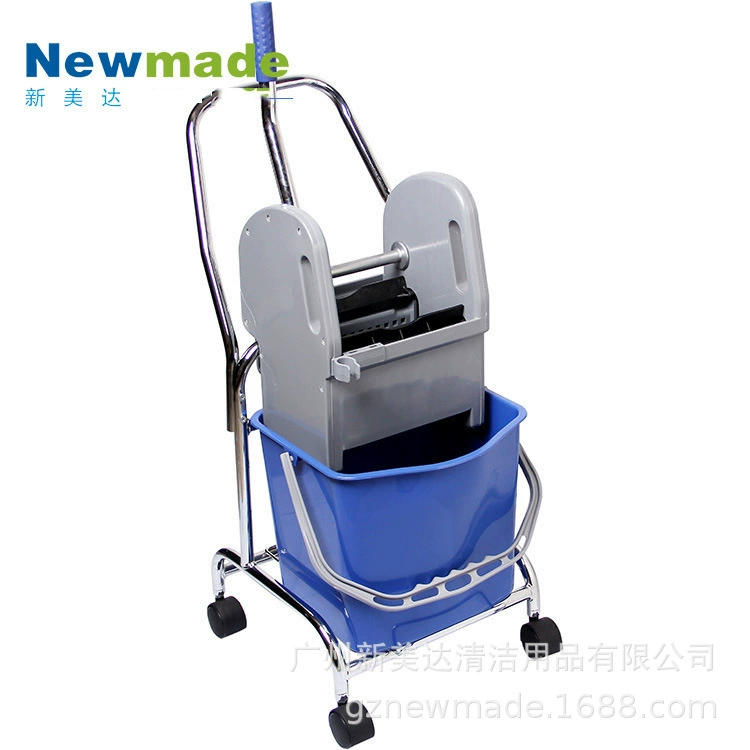 Оптовая продажа от производителя: большой отжимной ведёрко-центрифуга на раме, 17 л, однокорзичная, для домашнего использования, для швабр