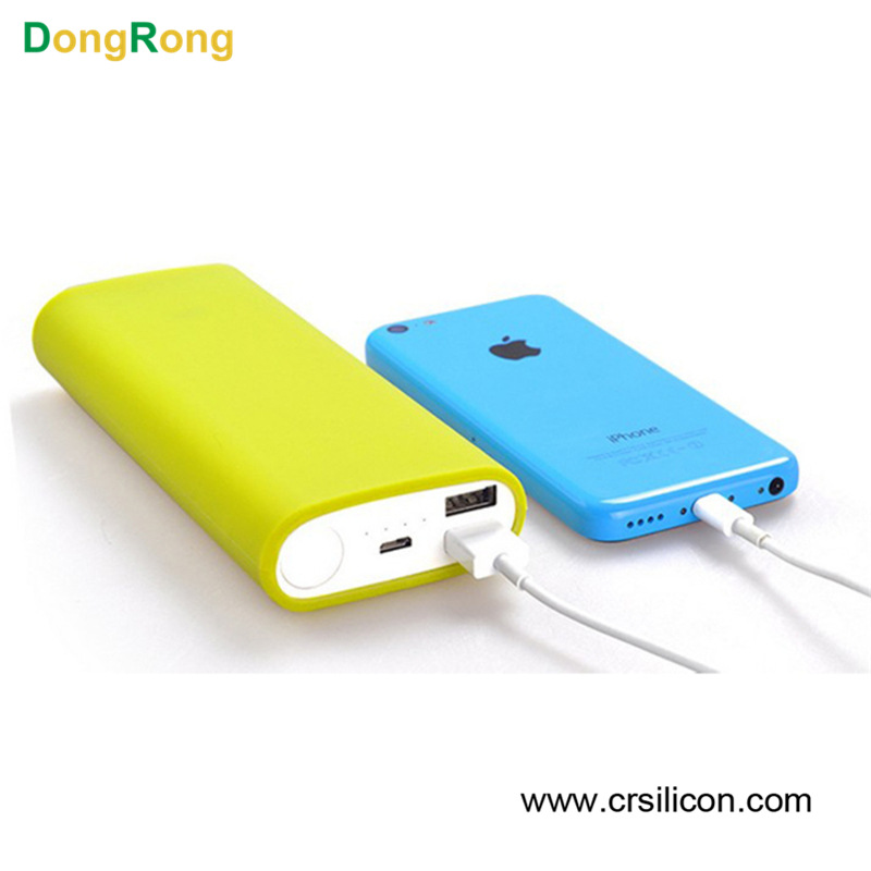 Set various styles of mobile power silicone protective cover cartoon power bank silicone power shell cover