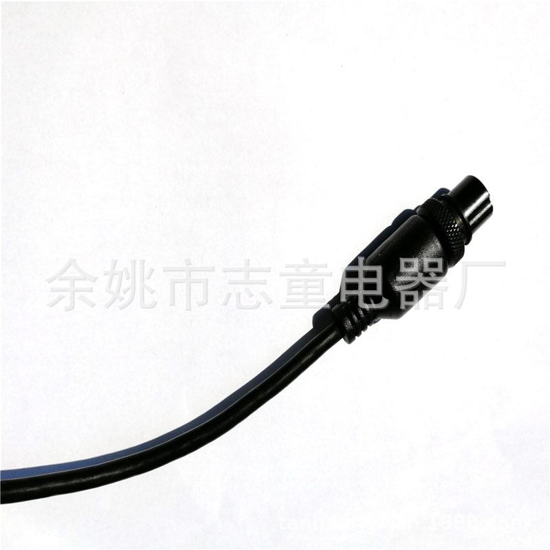 厂家出售各种航空大D插5芯抗拉伸无线电话固话器工程对讲机弹簧线