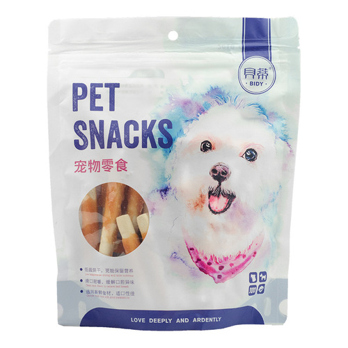Betty pet snacks 400g chicken wrapped milk stick chicken breast meat small sushi grinding teeth cleaning stick dog snacks wholesale