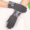 Keep warm gloves, warm street set, velvet demi-season roly-poly doll