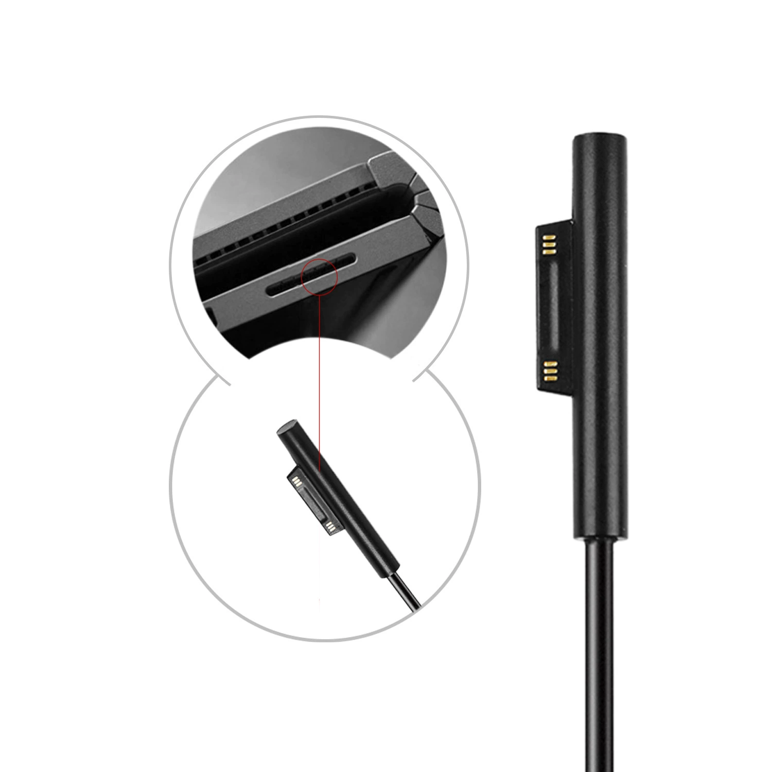 Подключаемый к Microsoft Surface Pro5 кабельType-C для PRO76543 планшета PD быстрая зарядка