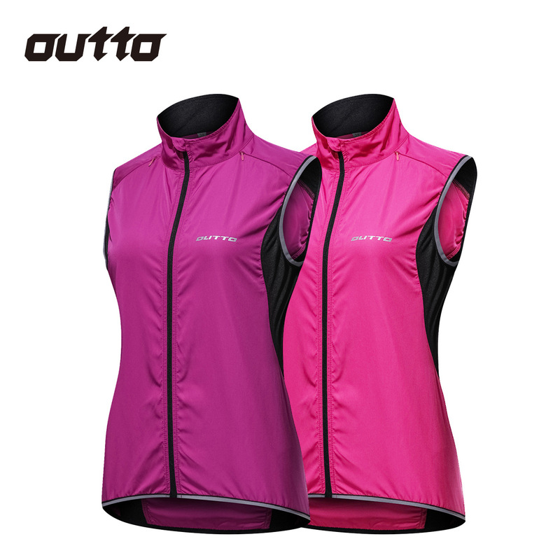 Cross-border Riding Vest Women's Windproof and Rainproof Bicycle Vest Reflective Sport Sleeveless Riding Suit #17-B3