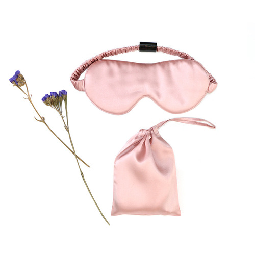 Butterfly Embroidery 22 Mumi Silk Eye Mask 100% Mulberry Silk Six-layer Silk Fabric Comfortable Sleeping Blackout Eye Mask