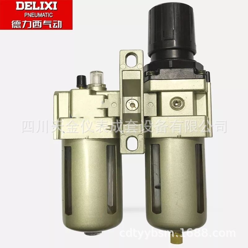 德力西AC4010-04气源二联件油水空气过滤器调压减压阀润滑给油器