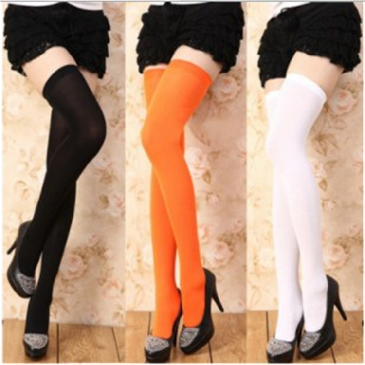 Foreign Trade Women's Japanese Cos Non-slip Over-the-knee Socks Stockings Student Stockings Medium High Stockings Velvet Extend