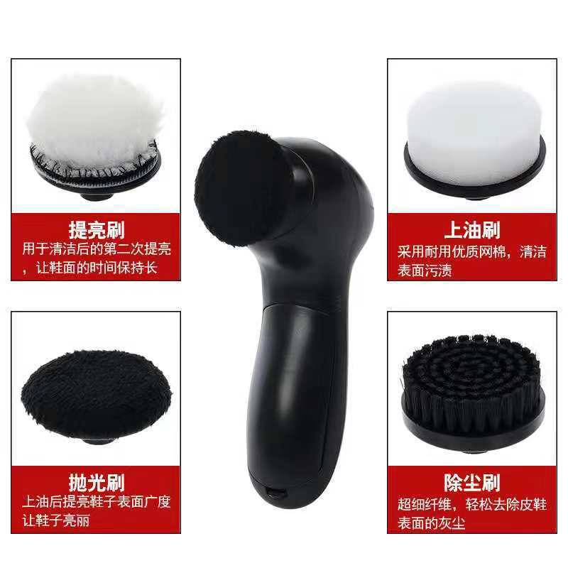 Special electric shoe shoe machine home handheld handheld portable automatic travel leather goods care on the light electric shoe machine cross -border 4