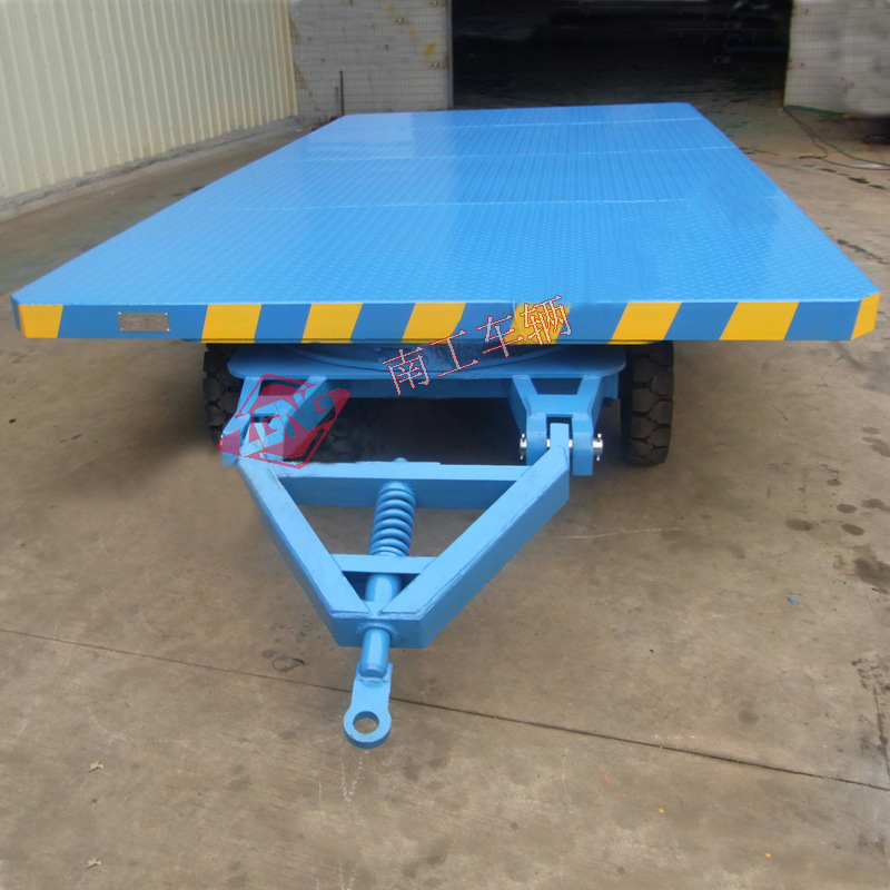 南工生产平板车，平板拖车 全挂式无动力