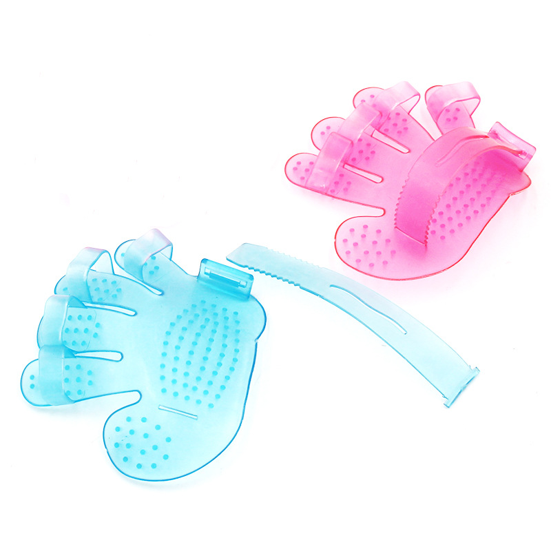 Cepillo de baño para mascotas perro guantes de baño cinco dedos cepillo de masaje gato belleza baño suministros de limpieza al por mayor