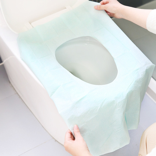 Disposable toilet seat travel and business trip toilet paper waterproof waterproof maternity seat toilet paper pad individually packaged