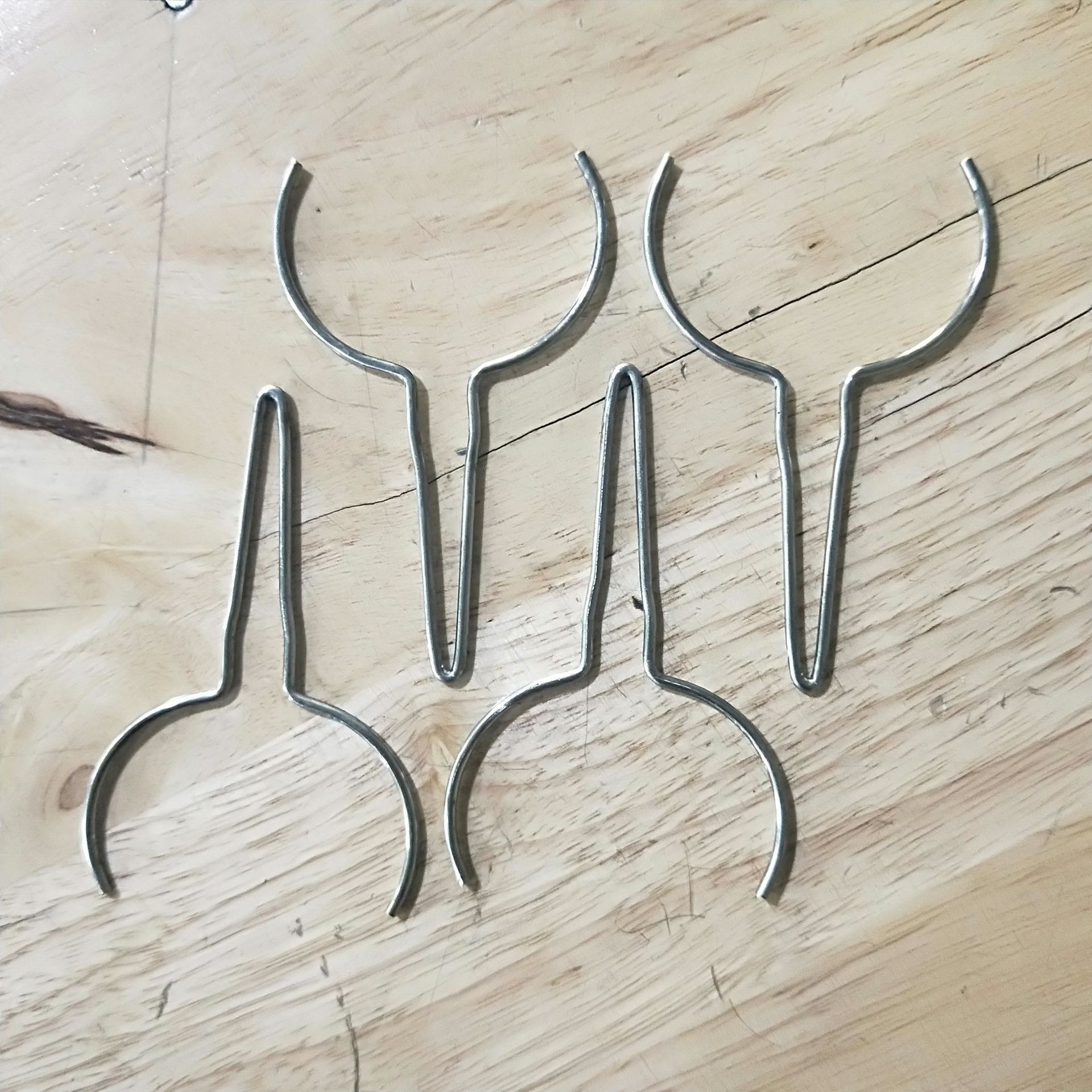 厂家供应刷子卡箍 钢丝不锈钢折弯 铁线折弯成型