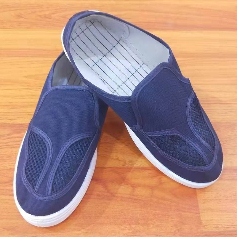 防尘鞋PVC中巾鞋 无尘鞋 蓝帆布洁净鞋 PU软底鞋厂家批发零售