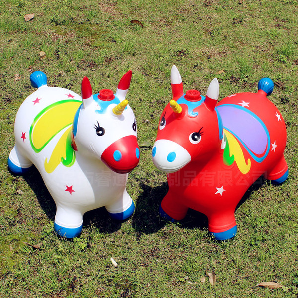 music painted inflatable toy for jumping