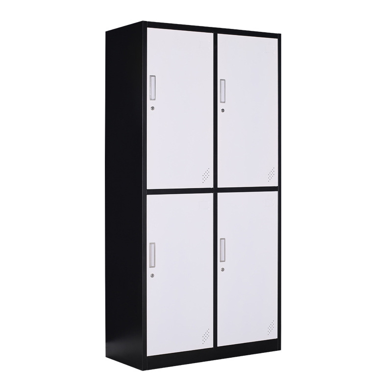 Armario de color desmontaje personal de acero armario multi-puerta zapato gabinete de baño gimnasio gabinete de almacenamiento con cerradura