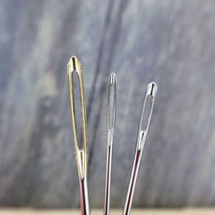 Factory direct supply, big eye blunt needle, gold tail round needle, T needle, H needle, hand sewing needle, sewing needle, wholesale blunt needle