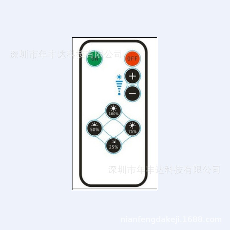 Recommend remote control 8.6*4.0 * 0.65CM black accessories audio and video electrical accessories remote control according to customer needs
