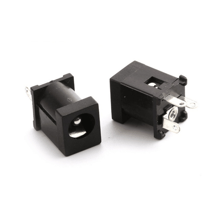 厂家供应DC-012A 5.5*2.1/立式三脚3PDC接口DC直流电源插座