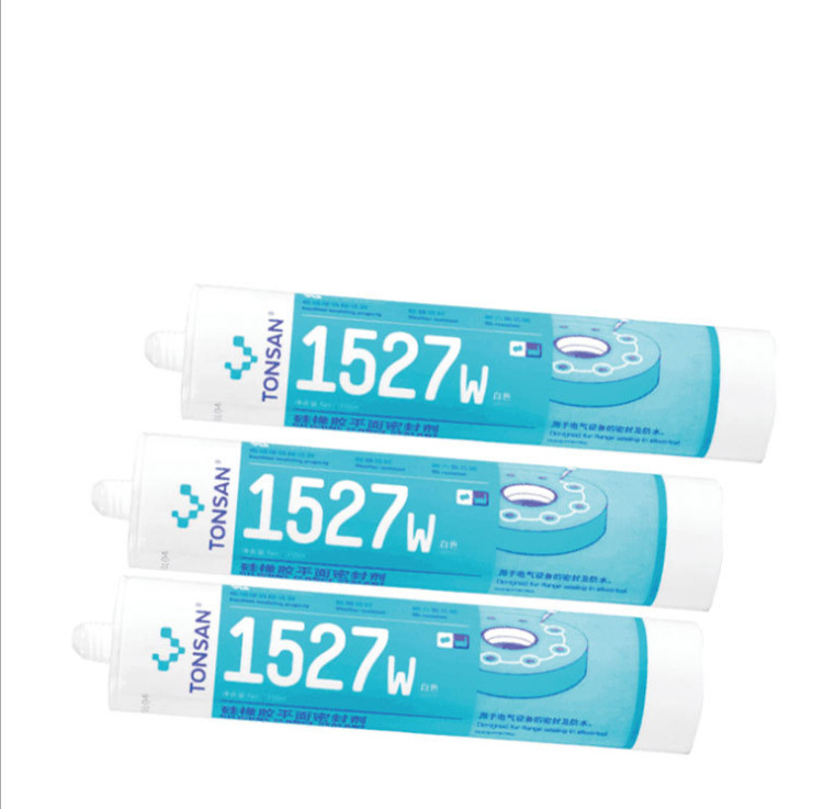 可赛新 1527W 硅橡胶平面密封剂310ml 北京天山密封胶白色