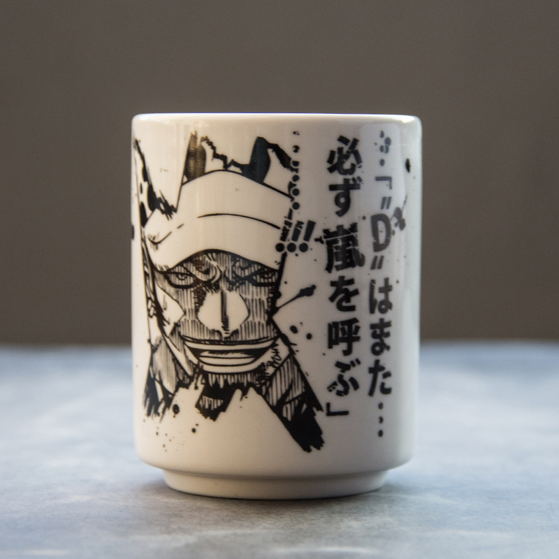 Taza de agua sin mango Taza de animales de dibujos animados Taza de cerámica Taza de marca