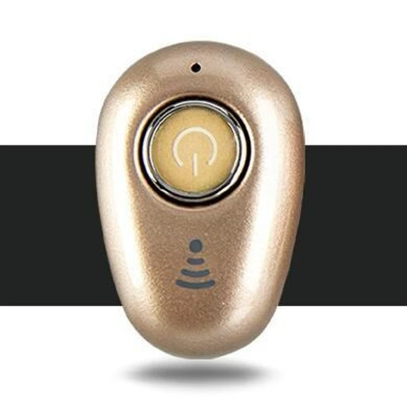 Беспроводные невидимые наушники S650, Bluetooth 5.0+EDR, компактная вставка, приблизительно 2 ч воспроизведения