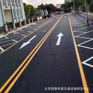 北京恒泰承接交通划线 车位划线  道路交通设施安装