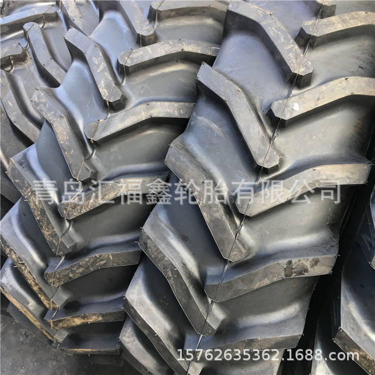 牌农用轮胎 16.9-28  人字花纹大马力农用拖拉机轮胎