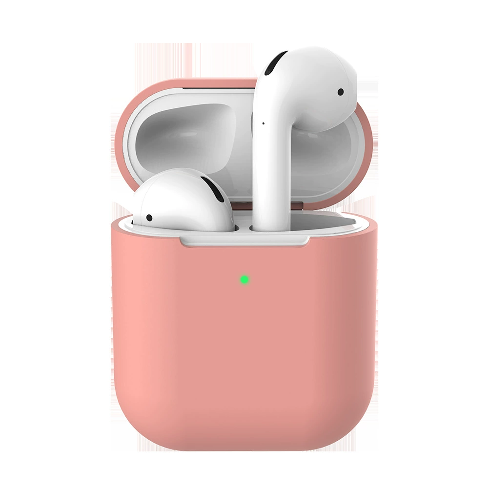 Apple, беспроводный защитный чехол, защитный силикон совместимый с наушниками, bluetooth, защита от падения