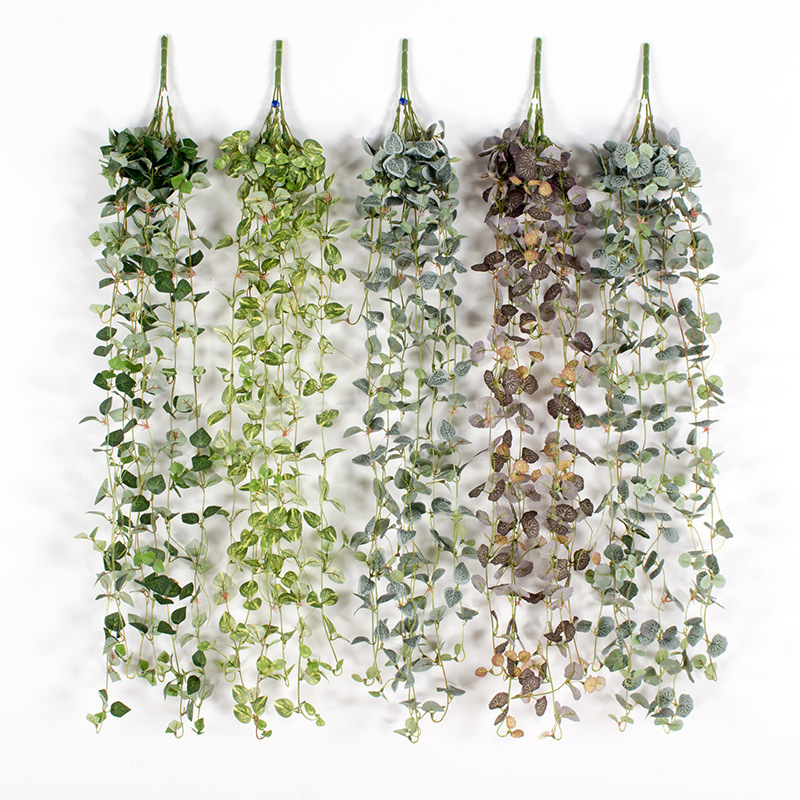 Hojas de Flores de Begonia Simuladas para Decoración de Paredes, Flores Artificiales y Plantas Verdes, Venta Directa de Fábrica al por Mayor, Alta Simulación