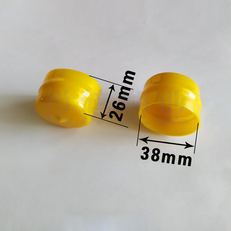 浸塑套铁线胶套铁线套护线套PVC橡胶外螺纹保护套五金胶套