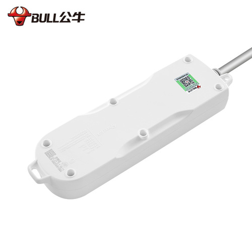 Bull socket new national standard dormitory 3-jack multi-functional plug-in strip plug-in board drag line board wholesale GN-606