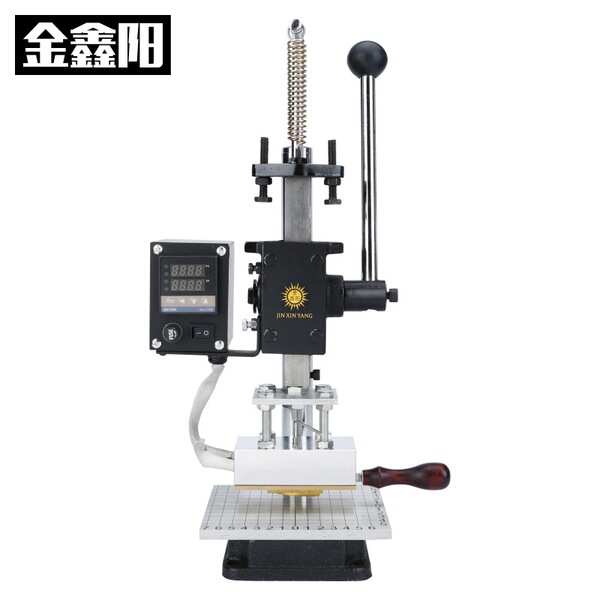 Jin Xinyang New T-slot Stamping Machine Leather Stamping Machine Wallet Letter Embossing Wood Mark Printing Machine Factory