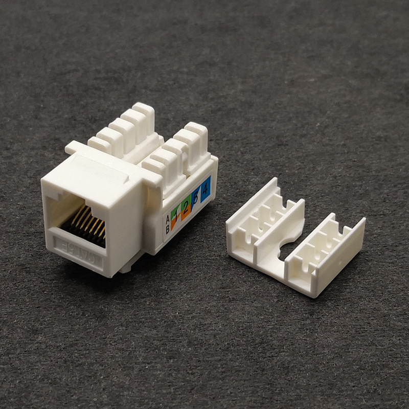 Manufacturers supply gold-plated ultra-five CAT5E unshielded network information computer network cable rj45 Module