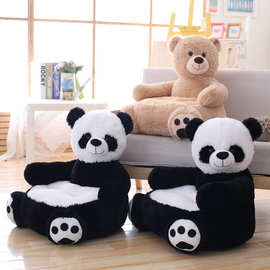批发泰迪熊熊猫宠物沙发卡通玩具懒人可爱鸭子独角兽小沙发座椅