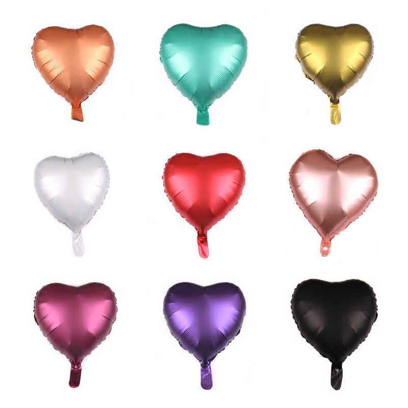 balloon heart shaped