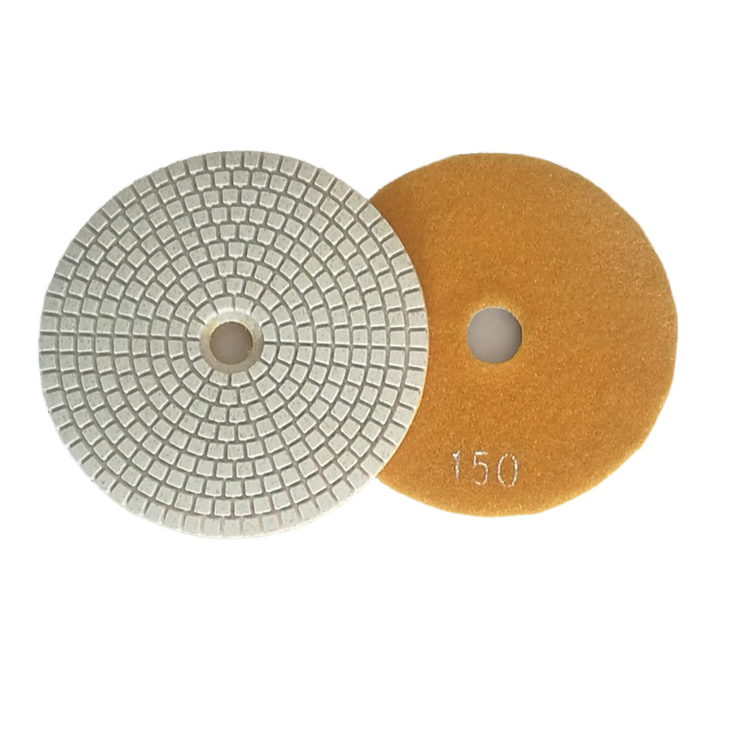 Fábrica directa 7 pulgadas/180mm pieza de molienda de agua mármol granito piedra artificial pulido película diamante suave pieza de molienda