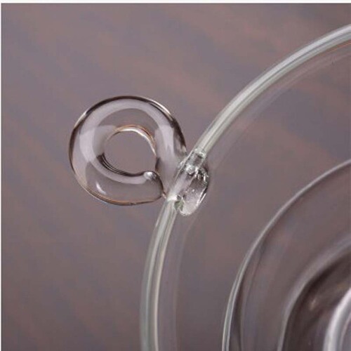 Wholesale tea drain, tea strainer, transparent glass tea strainer, filter mesh, filter, Kung Fu tea set accessories