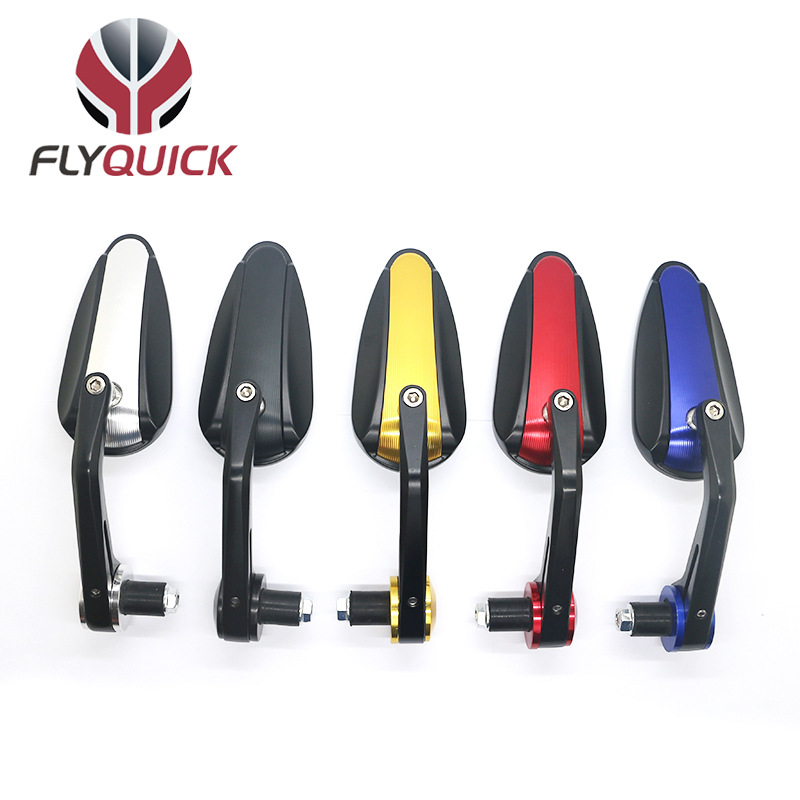 Flyquick transfronteriza Venta caliente motocicleta modificación mango espejo retrovisor coche eléctrico 13-14 17-19 aplicable