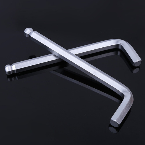 Ningbo Yonggong matte extended hexagonal wrench metric ball head wrench set mechanical equipment matching wrench