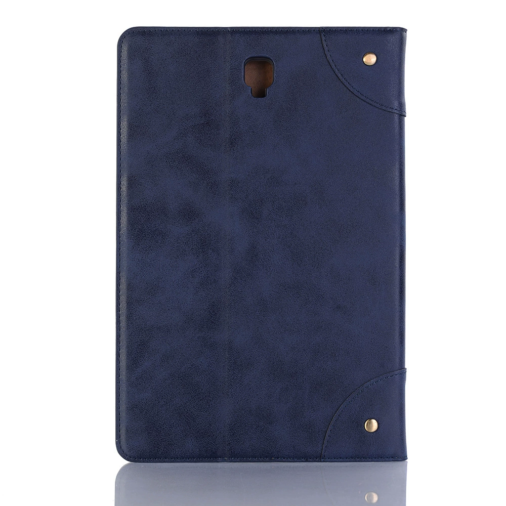 Подходящий чехол-книжка из кожи для планшета Samsung Galaxy Tab S4 10.5 защитный чехол T830 T835 ретро-книжка