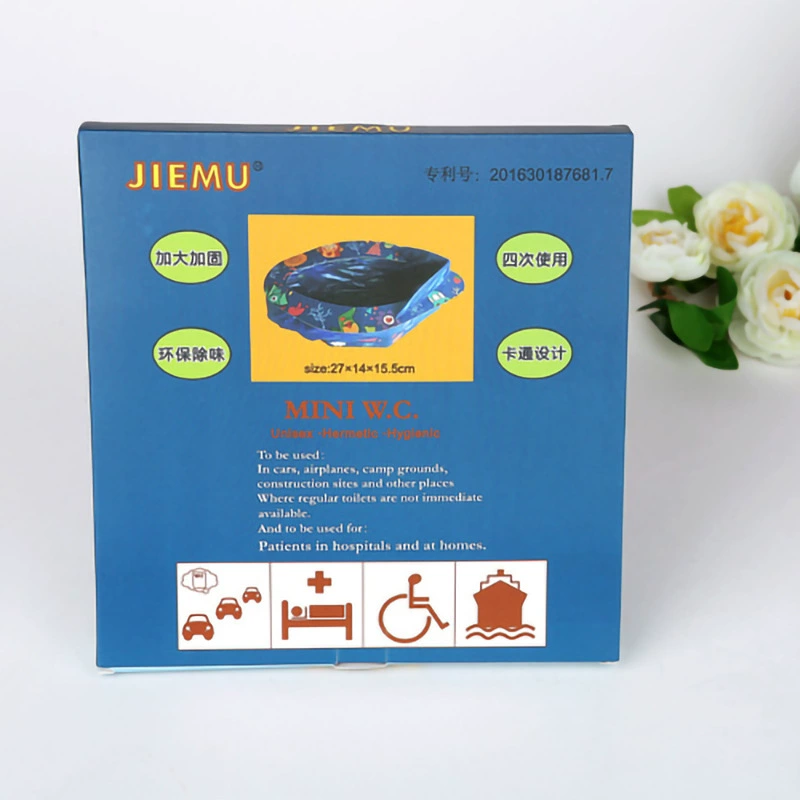 Children's disposable toilet for traveling