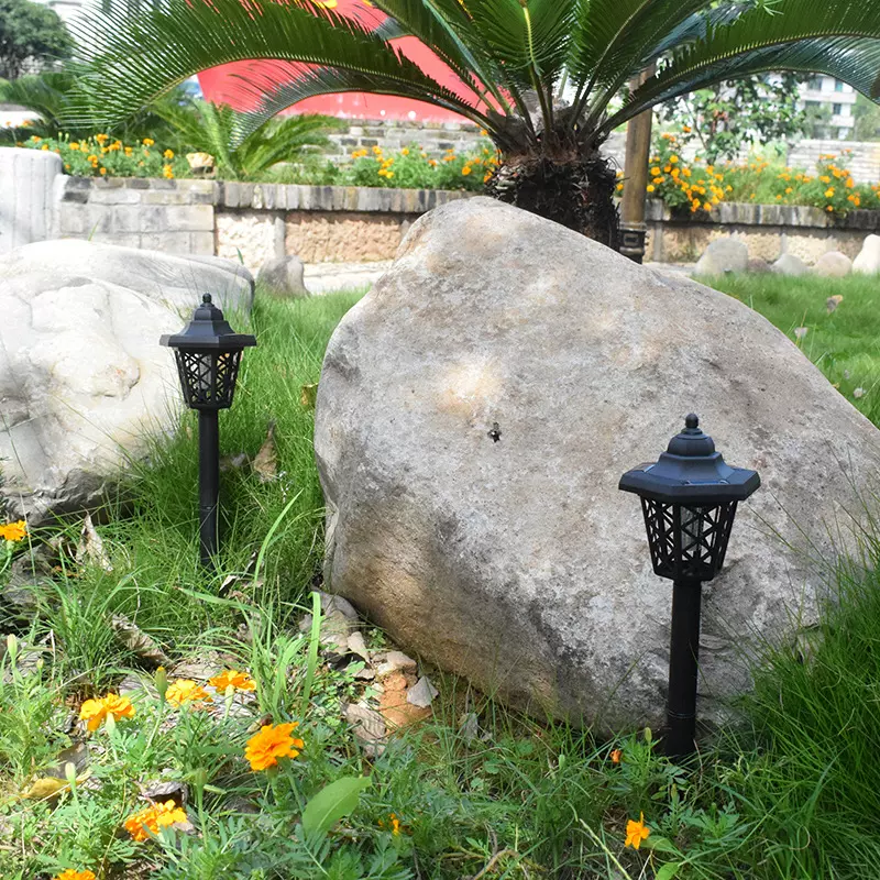 专供太阳能LED小六角灭蚊灯 户外照明防水庭院草坪灯